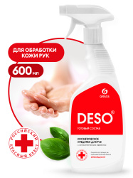 Дезинфицирующее средство для рук и поверхностей DESO, GRASS, 500 мл