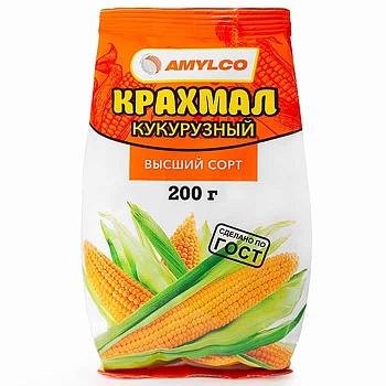 Крахмал кукурузный Amylco, 200 гр