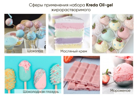 Краситель жирорастворимый Kreda зеленый, 10 мл