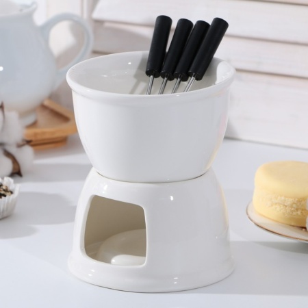 Фондюшница керамическая Chocolate, 350 мл